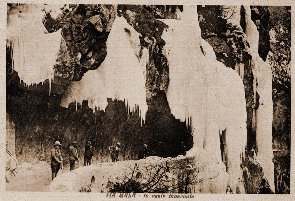 Colate di ghiaccio sulla "Via Mala" · Historify
