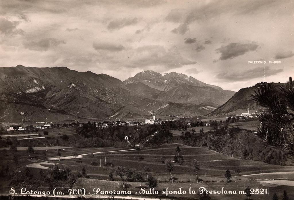 1955-S.Lorenzo Di Rovetta-Sullo Sfondo La Presolana · Historify