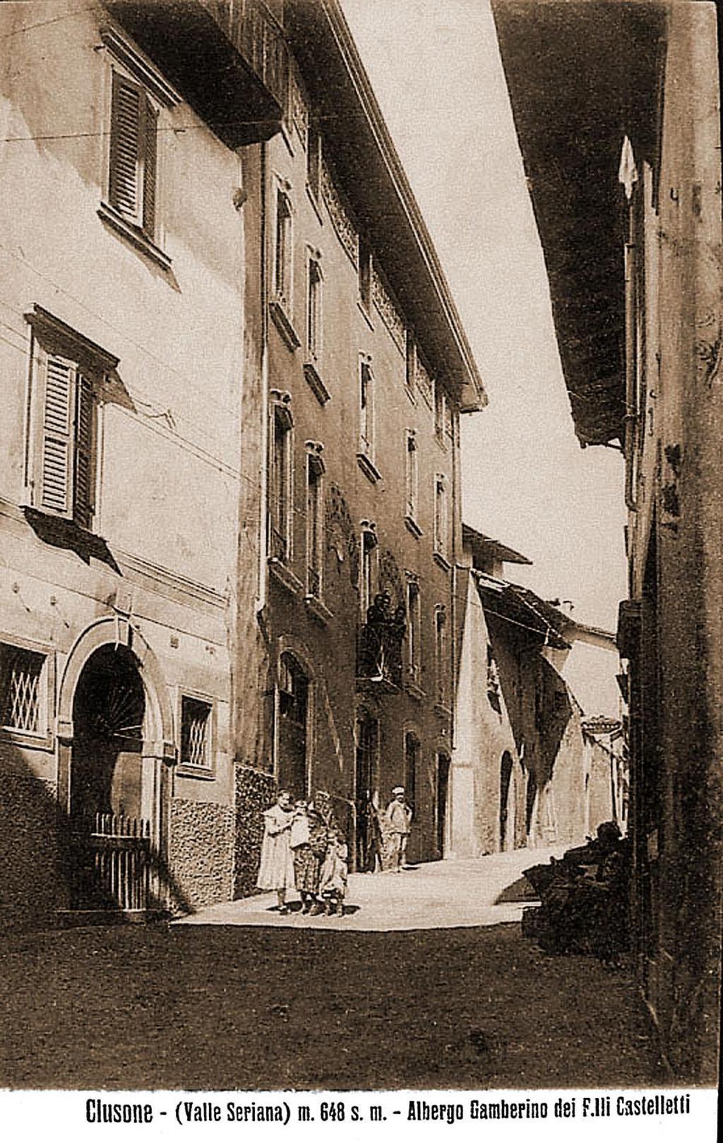 Clusone, Albergo Gamberino · Historify