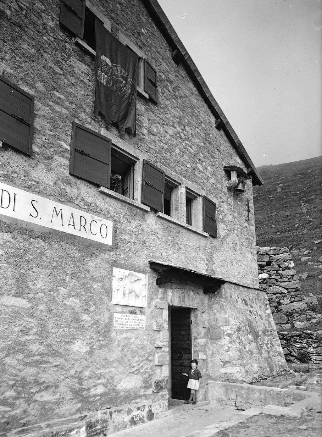 Facciata della Cantoniera di S. Marco · Historify