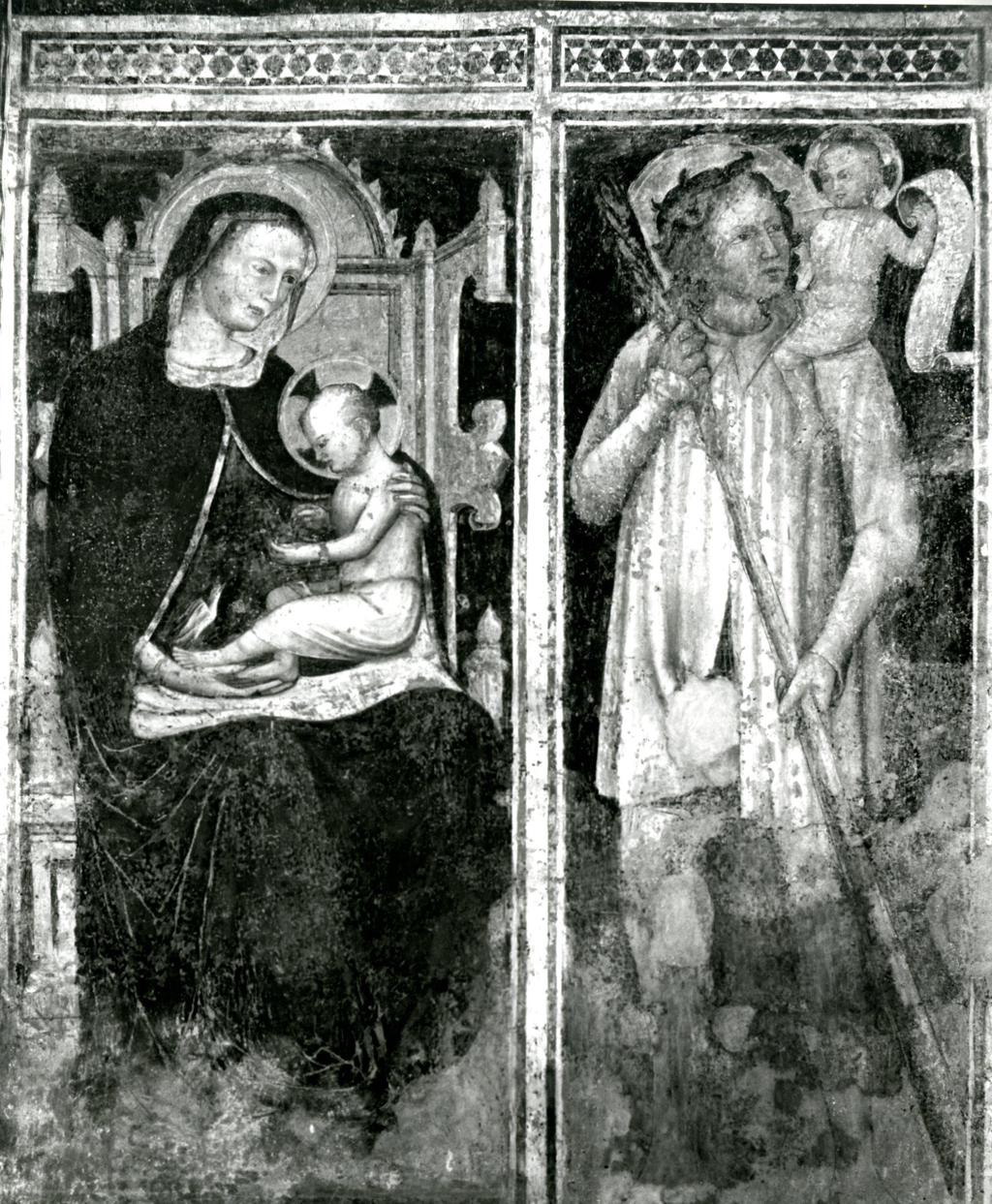 La Madonna e San Cristoforo · Historify