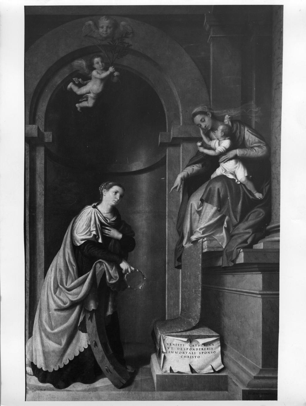 Almenno S. Bartolomeo Almenno S. Bartolomeo; Moroni; Tela; Madonna In Trono; S. Caterina · Historify