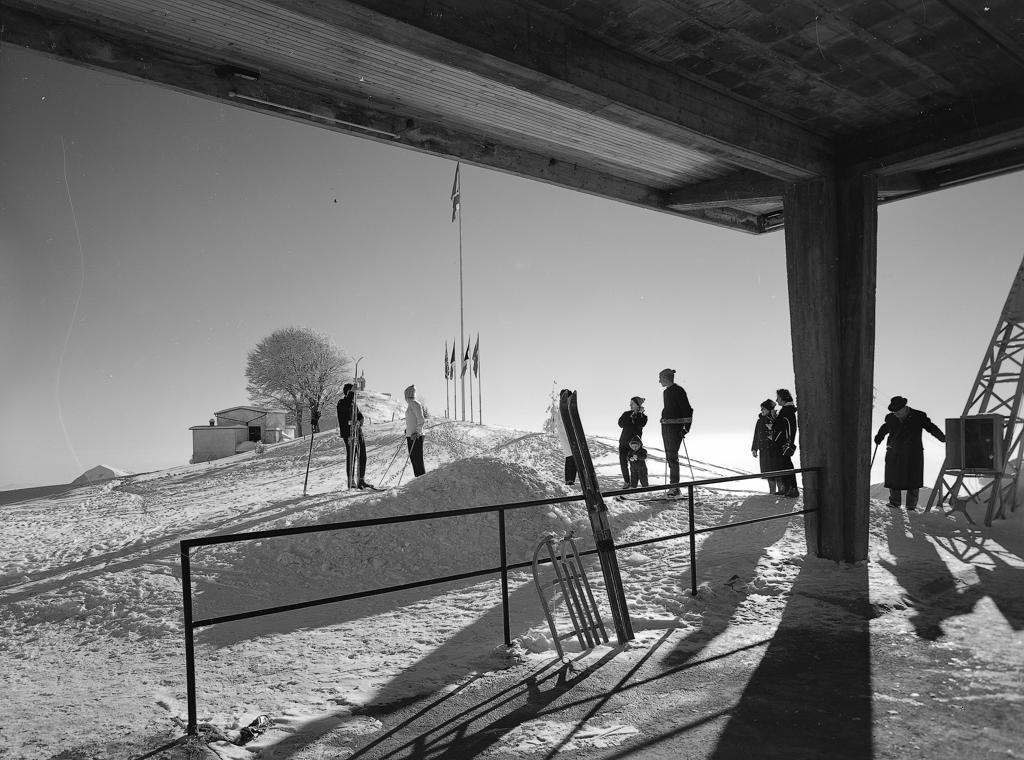 Stazione della bidonvia sul Monte Poieto · Historify