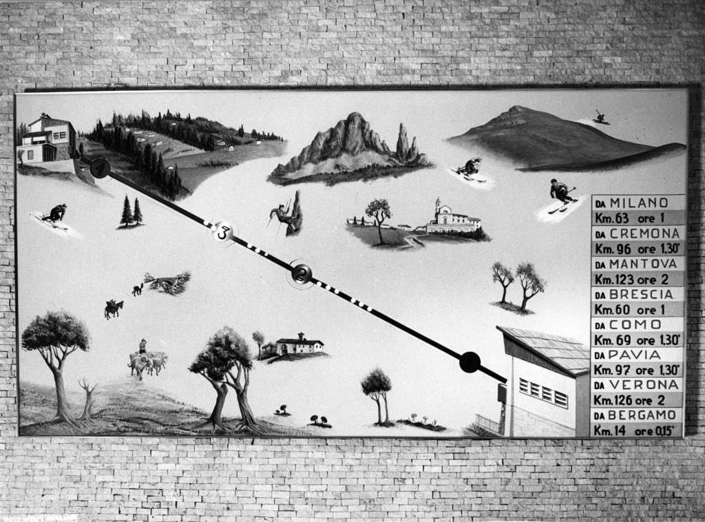 Percorso della funivia Albino-Selvino · Historify
