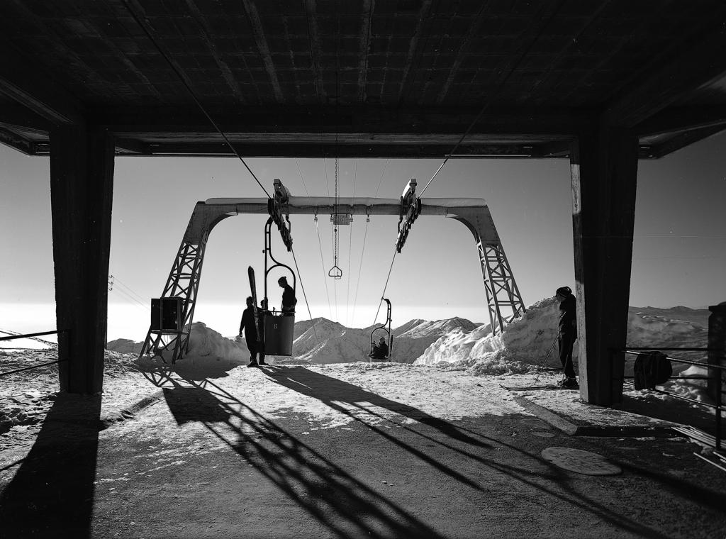 Arrivo della bidonvia sul Monte Poieto · Historify