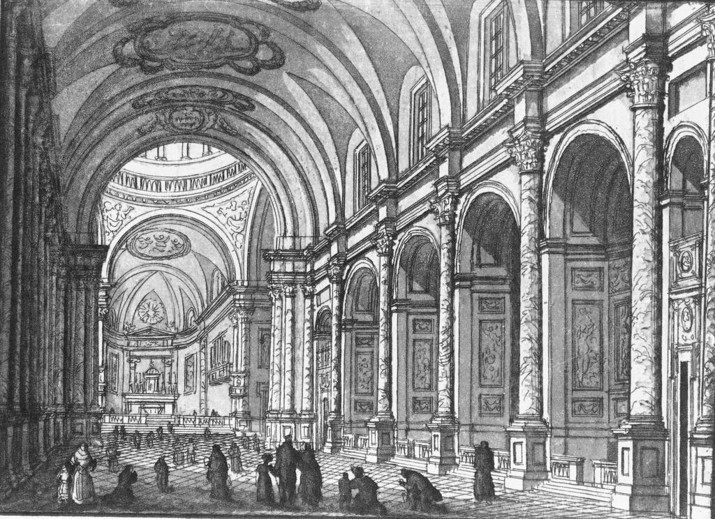 Disegno Dell'Interno Di Una Chiesa · Historify