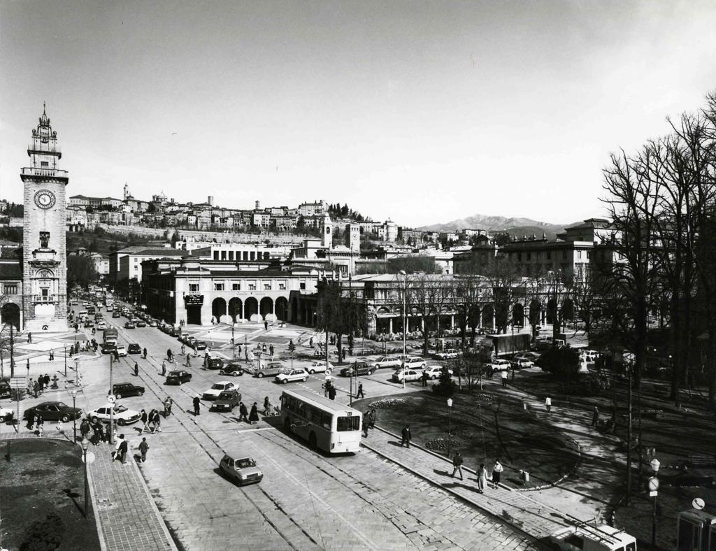 Centro città trafficato