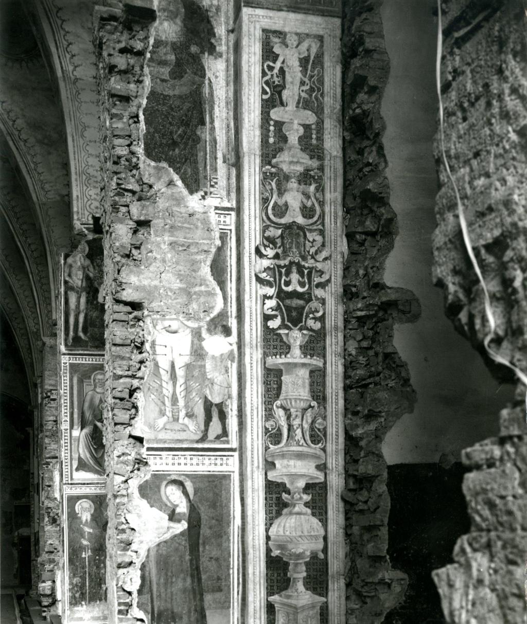Arco affrescato, Sant'Agostino · Historify