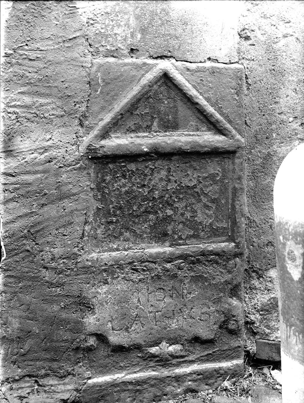Iscrizione in Via della Noca · Historify
