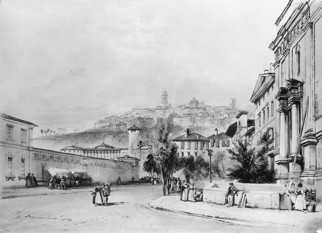 Disegno “Bergamo – 1834” · Historify