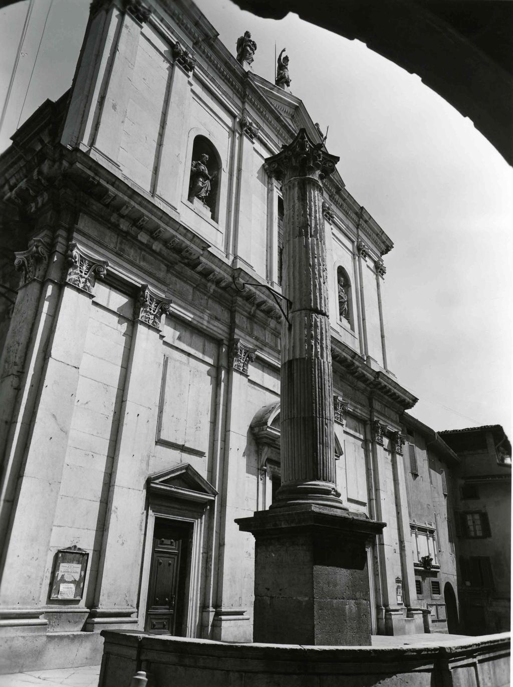 Facciata Chiesa Di Sant’Alessandro In Colonna · Historify