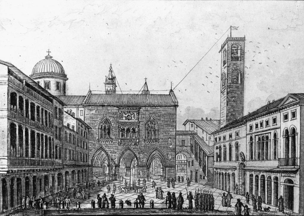 Disegno Di Piazza Vecchia · Historify