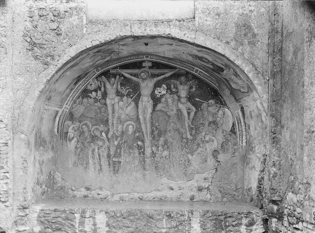 Crocifissione Gesù, affresco · Historify