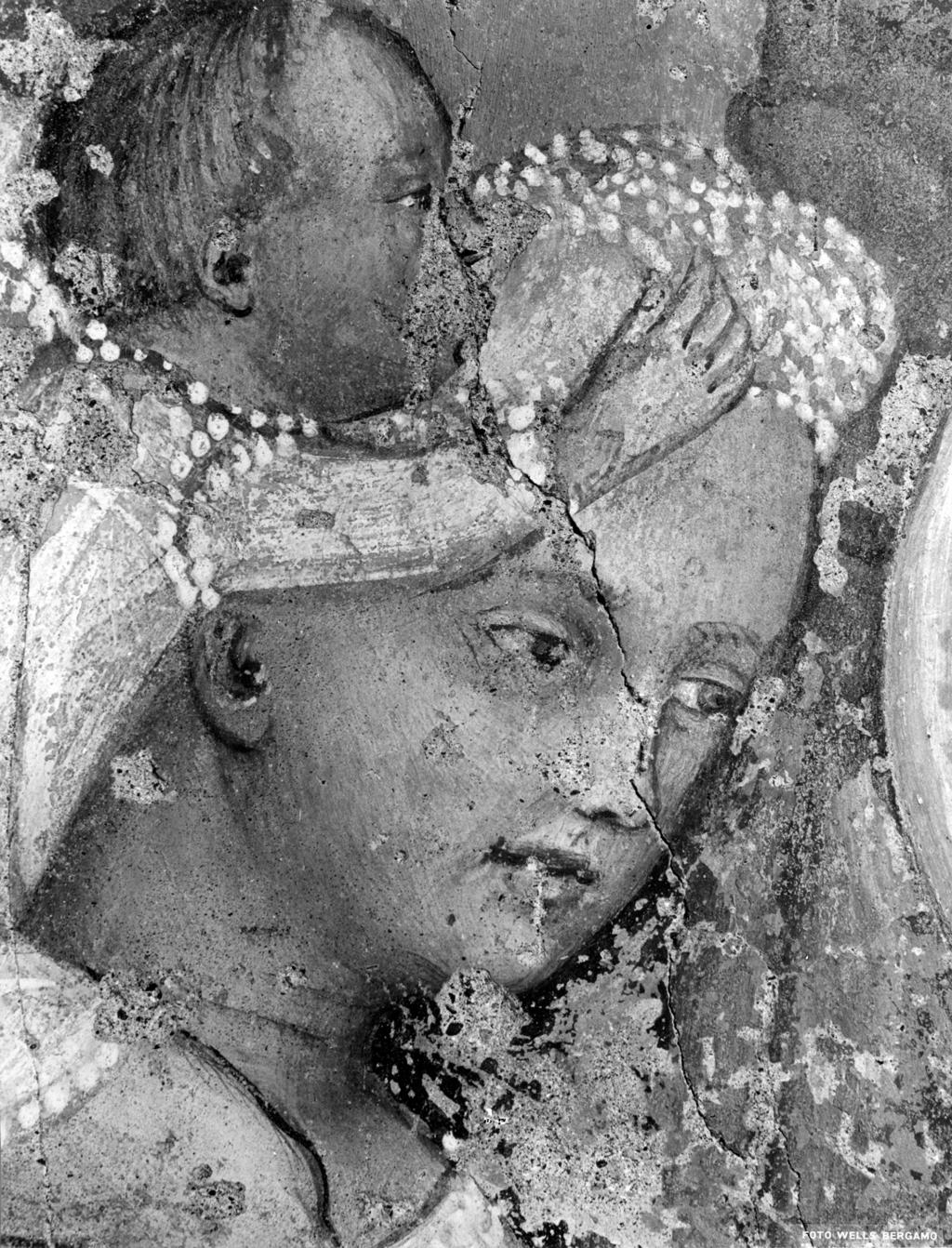 Particolare dell'affresco della Crocifissione · Historify