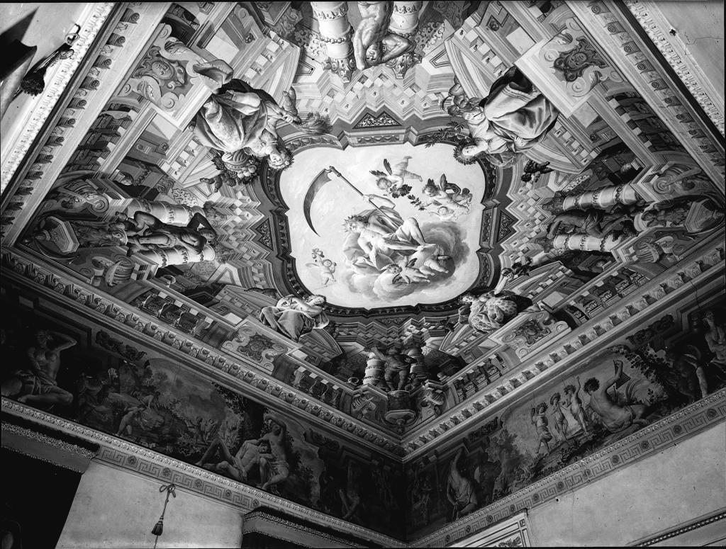 Soffitto affrescato, Casa Moroni · Historify