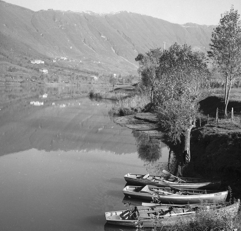 Sponda Del Fiume Con Barche · Historify
