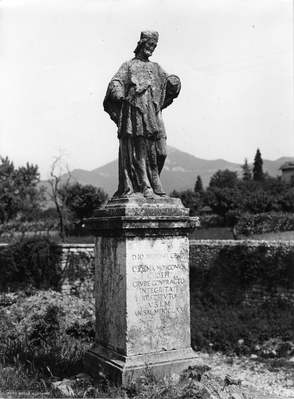 Statua Di S. Giovanni Nepomuceno A Trescore · Historify