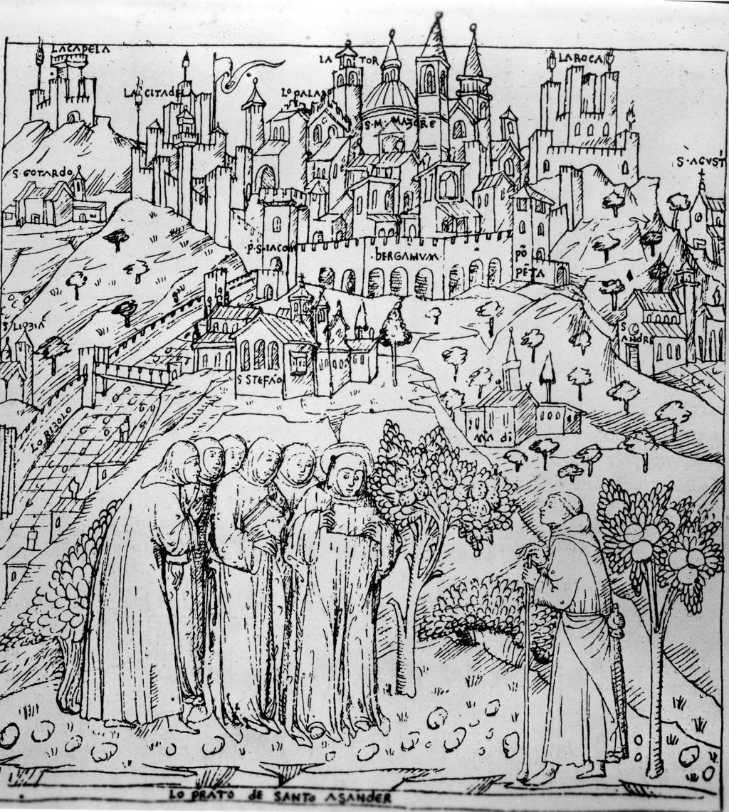 Illustrazione di Bergamo · Historify