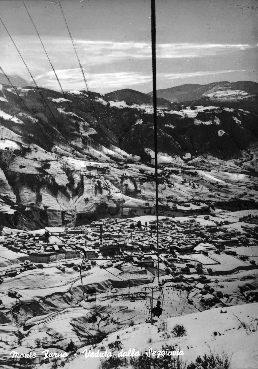 Cartolina "Monte Farno - Veduta Dalla Seggiovia" · Historify