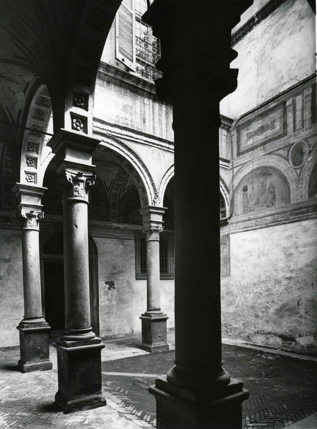 Affreschi Nel Chiostro Del Monastero Di San Benedetto · Historify