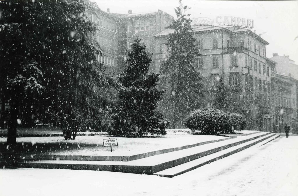 Nevicata In Piazza Giacomo Matteotti · Historify