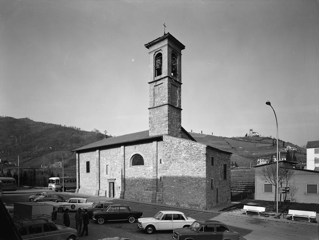 Esterno Chiesa – Auto Parcheggiate · Historify