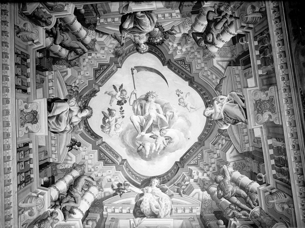 Soffitto affrescato, Palazzo Moroni · Historify